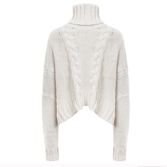 🍁LAST ONE Oversized Cable Knit Turtleneck Sweater🍁 - Picture 12 of 15